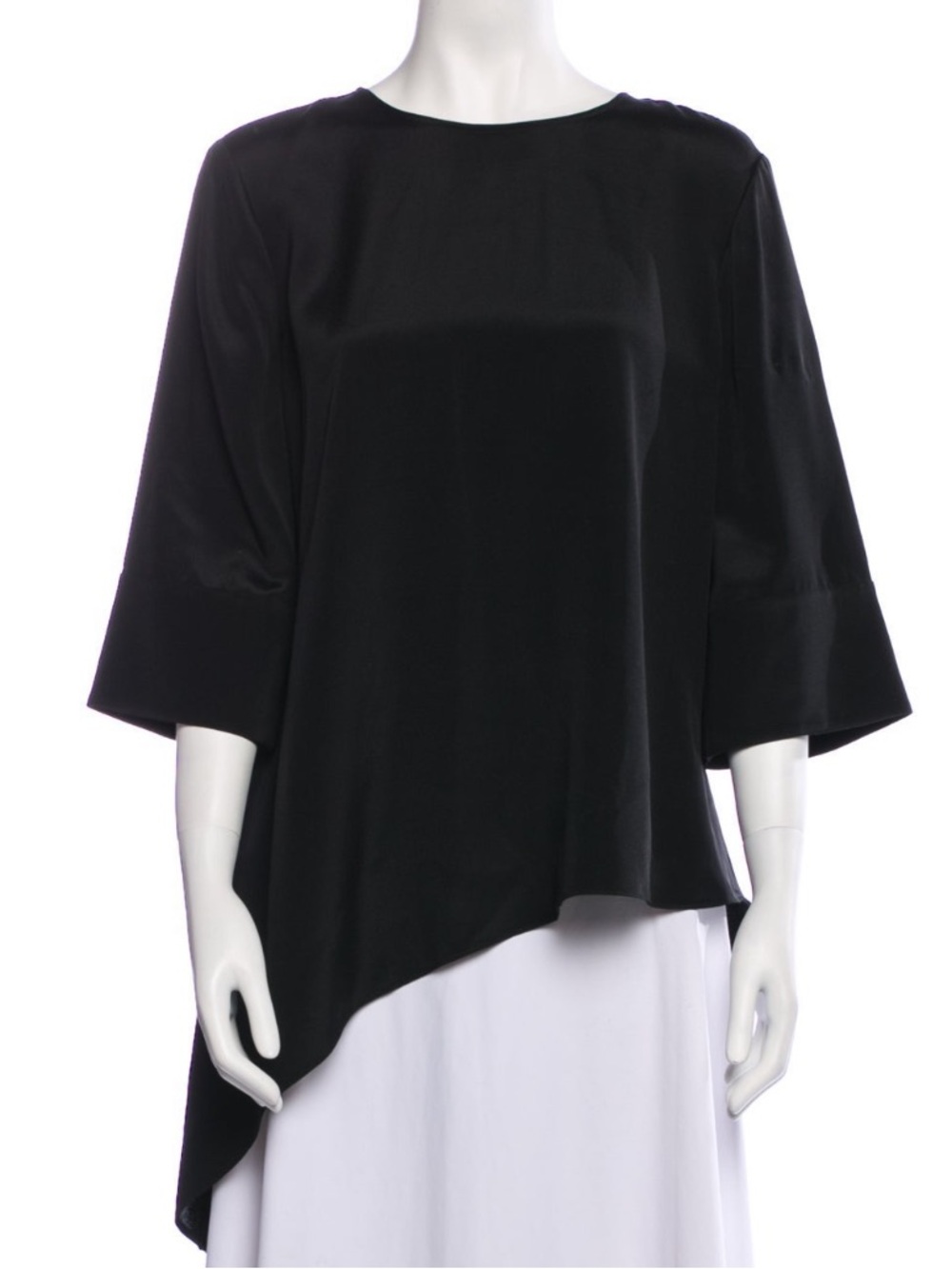 St. John White Midi Skirt